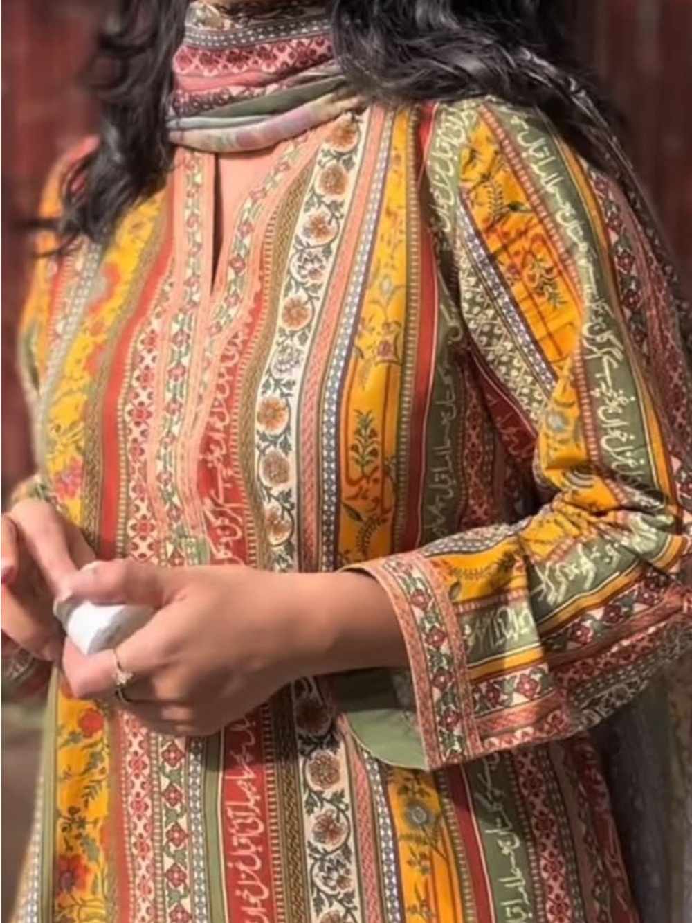 Pakistani and Indian desi outfit